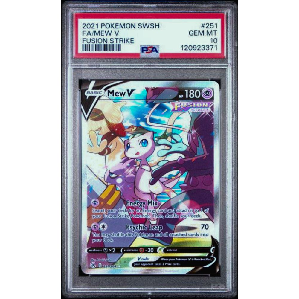 Mew V Fusion Strike PSA  10